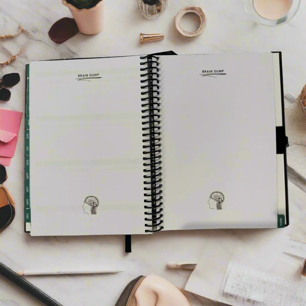 Black Gradient 2025 Planner