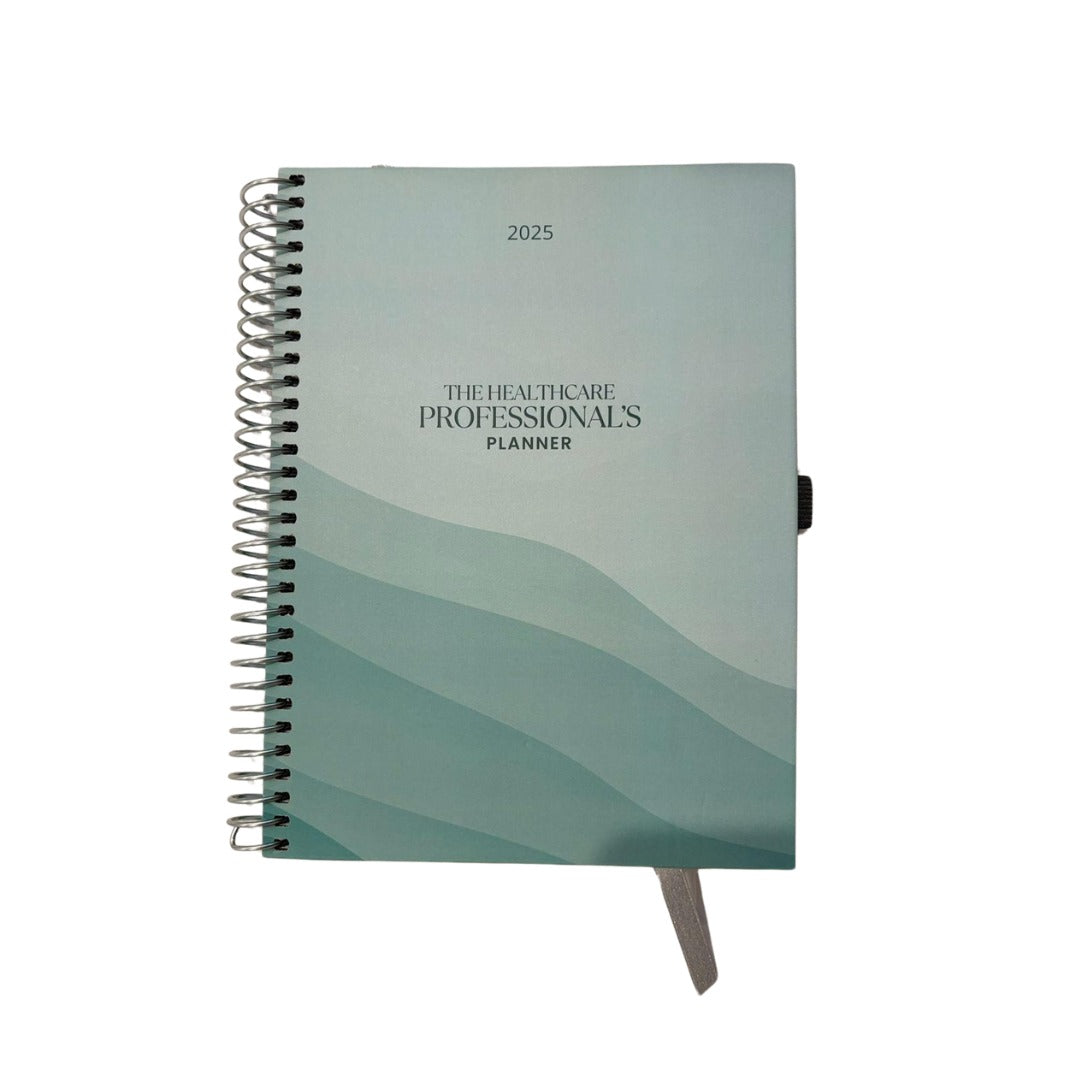 Teal Patterned 2025 Planner